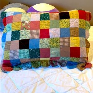Quilted Sham Pillow Cover